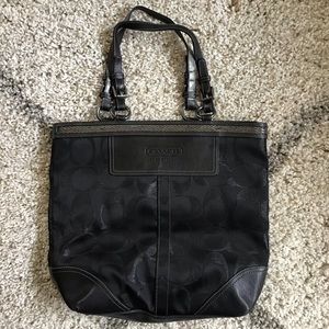 Coach Tote Purse Black